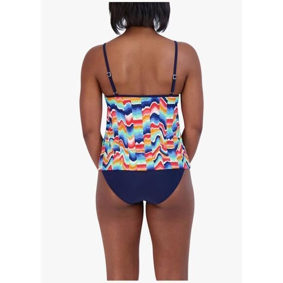 Nautica Women's L Tankini Swimsuit Set– Quick-Dry, UPF+, Bathing Suit Top, Swim - Picture 11 of 11